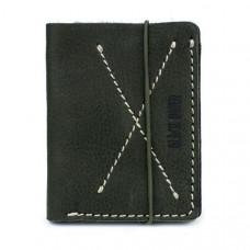 Тонкий шкіряний гаманець-портмоне Black Brier P-9-76
