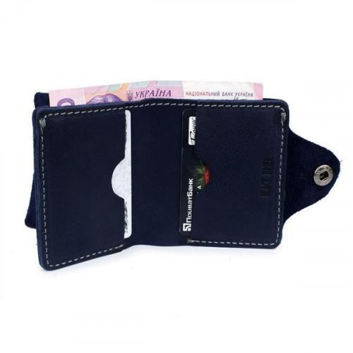 Тонкий шкіряний гаманець-портмоне Black Brier P-5-96