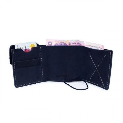 Шкіряний тонкий гаманець-портмоне Black Brier P-3-96