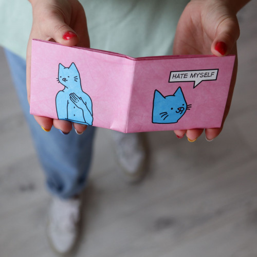 Гаманець Kyiv Style Paper Ninja Cats
