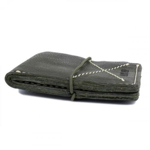 Тонкий шкіряний гаманець-портмоне Black Brier «western» P-8-76