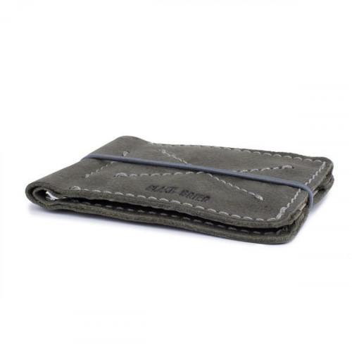 Кардхолдер-гаманець Black Brier з затискач для купюр на резинці P-14-77