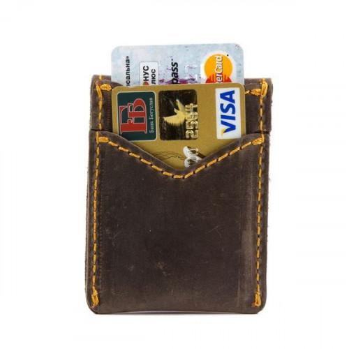 Кардхолдер-гаманець Black Brier для монет і карток P-15-33