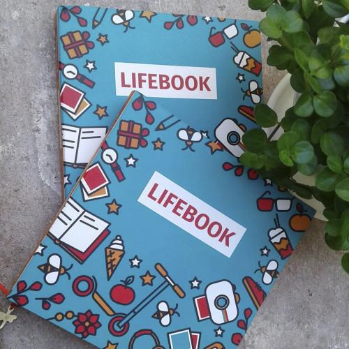 Щоденник для дівчаток LifeBook Блакитний