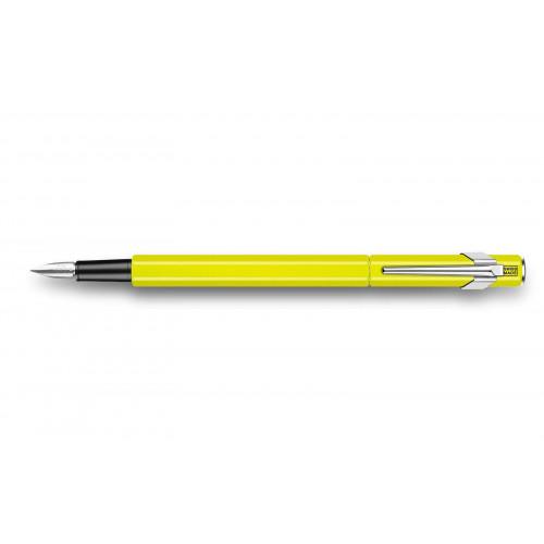 Чорнильна ручка Caran d'Ache 849 Жовта EF box