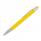 Ручка кулькова-стилус Construction mini Жовтий
