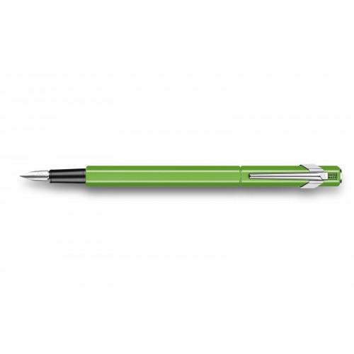 Чорнильна ручка Caran d'Ache 849 Зелена EF+ box