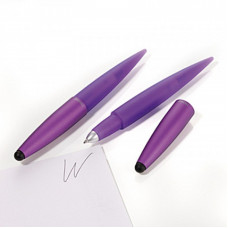 Ручка кулькова зі стилусом Комфорт Фіолетовий