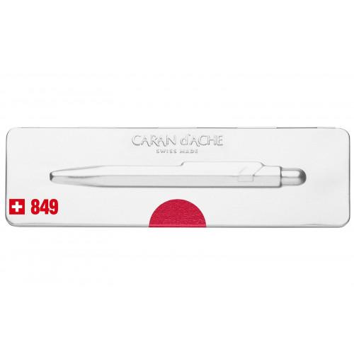 Ручка Caran d'ache 849 Metal-X Червона + box