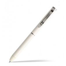 Ручка с резинкой Filofax Clipbook Ballpen Classic White