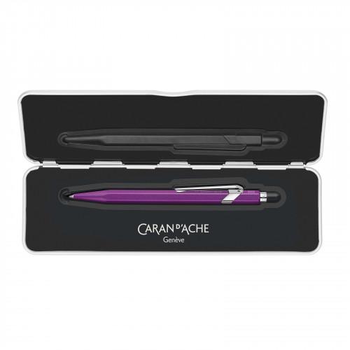 Ручка Caran d'Ache 849 Colormat-X Фіолетова + box