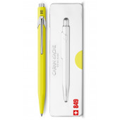 Ручка Caran d'ache 849 Pop Line Fluo Жовта + box