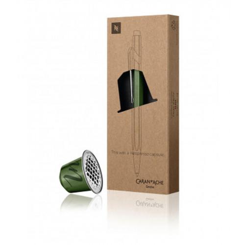 Ручка Caran d'Ache 849 Nespresso Темно-зелена + box