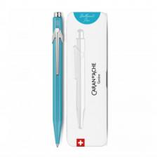 Ручка Caran d'Ache 849 Colormat-X Бірюзова + box