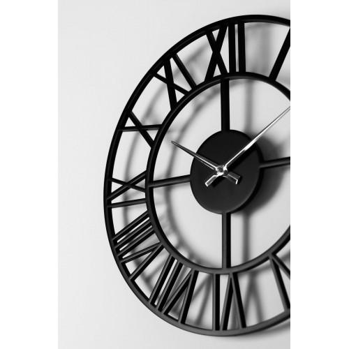 Настінний годинник Moku Nagasaki Чорний 38 см