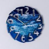 Настінний годинник Moku Osaka Морський-синій 38 см