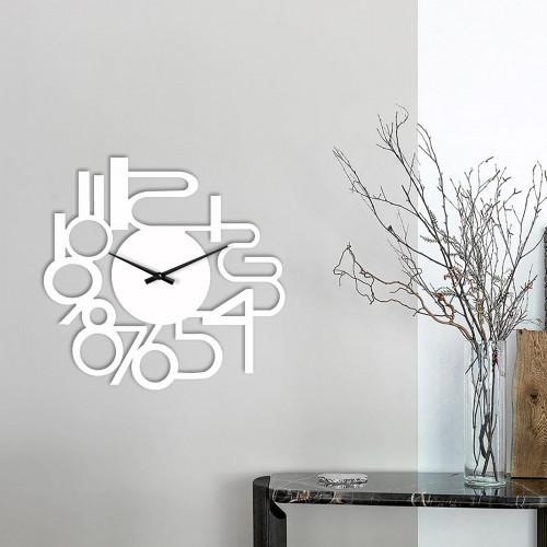 Настінний годинник Moku Edo, Білий, 38 см