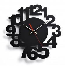 Настінний годинник Moku Nakameguro Чорний 38 см
