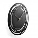 Настінний годинник Moku Shirakawa Чорний 38 см