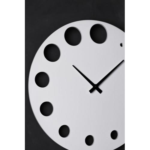 Настінний годинник Moku Point Білий 38 см