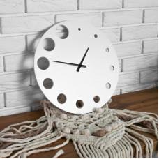Настінний годинник Moku Point Білий 38 см