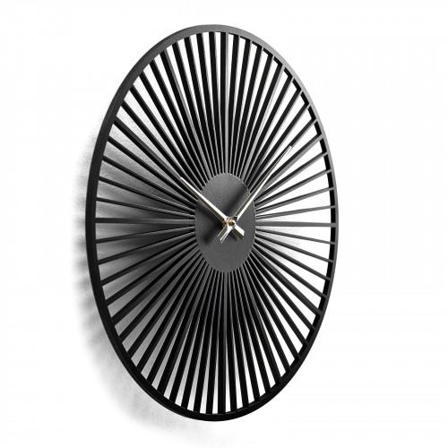 Настінний годинник Moku Circum Чорний 38 см