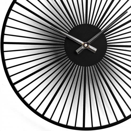 Настінний годинник Moku Circum Чорний 38 см