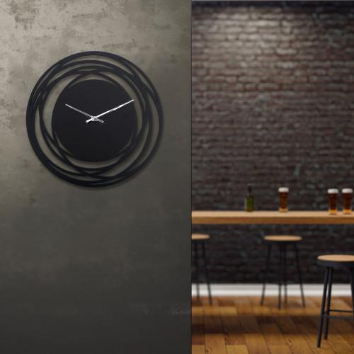 Настінний годинник Moku Shirakawa Чорний 48 см