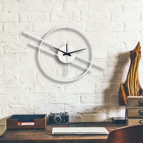 Настінний годинник Moku Nikko Білий 38 см