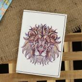 Обкладинка для паспорта "Ethnic lion"