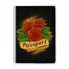 Обкладинка для паспорта "Троянди"