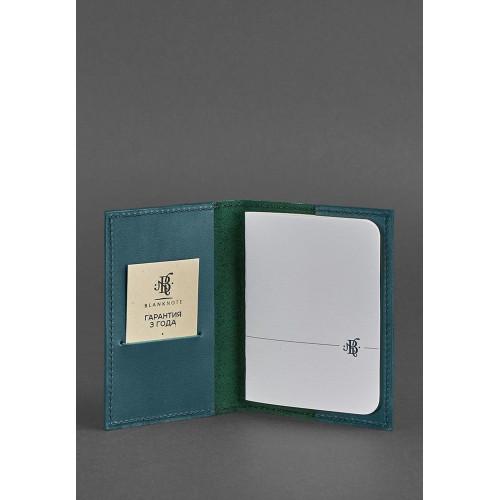 Обкладинка для паспорта BlankNote 1.2 Зелений