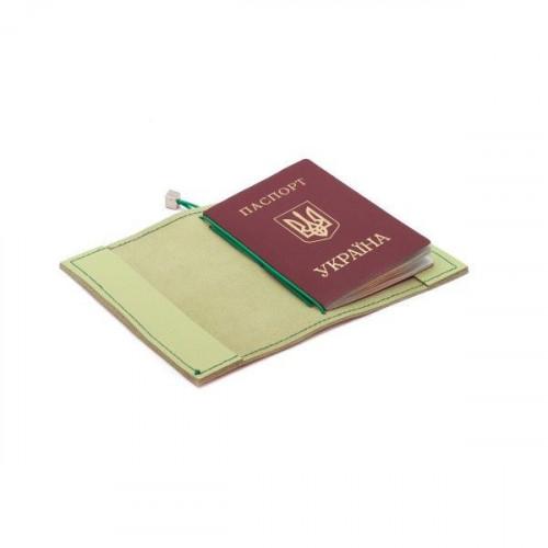 Обкладинка для паспорта Light Green passport cover