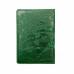 Шкіряна обкладинка для паспорта Turtle, Дерево (Дерево пізнання), зелений