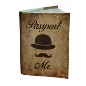 Обкладинка для паспорта Devaysmaker 0202 Джентльмен