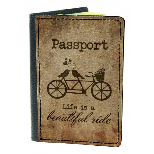 Обкладинка для паспорта Devaysmaker 03 Тандем
