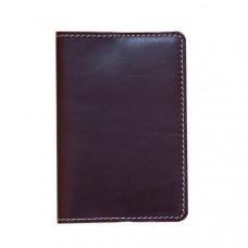 Обкладинка для паспорта "Simple" коричнева