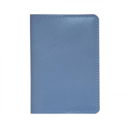 Обкладинка для паспорта "Simple" блакитна