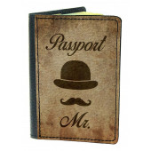 Обкладинка для паспорта Devaysmaker 03 Джентльмен