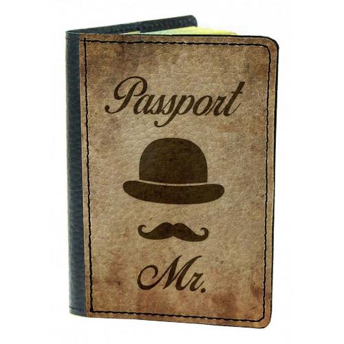 Обкладинка для паспорта Devaysmaker 03 Джентльмен