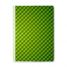 Обкладинка для паспорта "Клітка зелена"