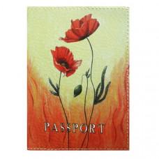 Обкладинка для паспорта "Квітка"