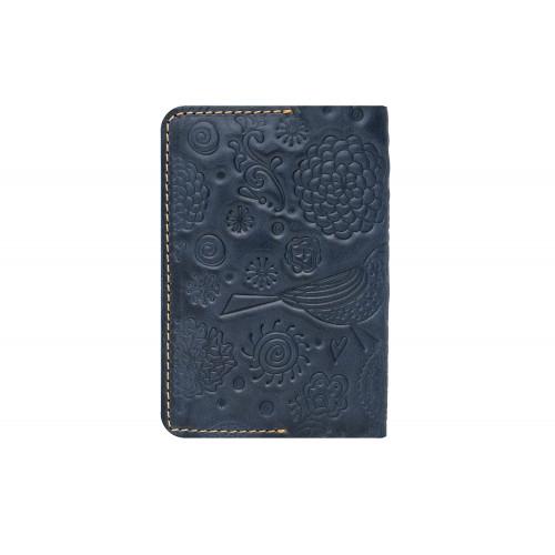 Обкладинка для паспорта Gato Negro Birds Negro Blue