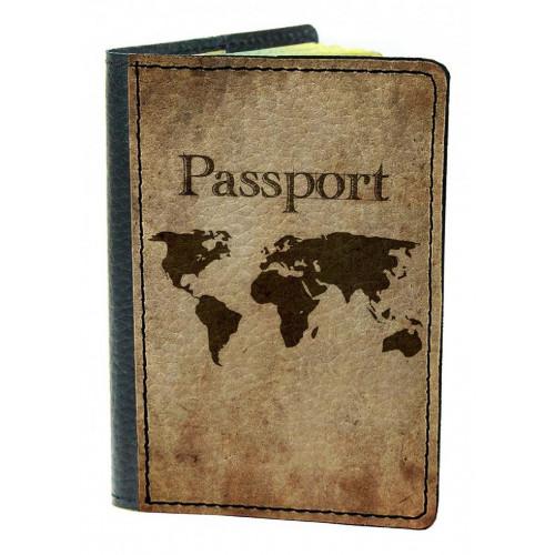 Обкладинка для паспорта Devaysmaker 03 Карта світу