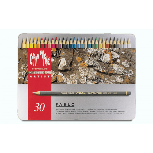 Набір олівців Caran d'Ache Pablo® 30 кольорів