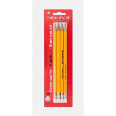 Набір олівців Caran d'ache Graphite 4 шт.