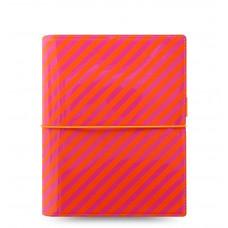 Органайзер Filofax Domino Patent A5 Orange/Pink Stripes