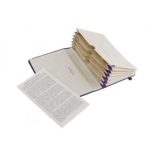 Папка Moleskine PortFolio (6 Кишень) Кишеньковий B7 Фіолетова