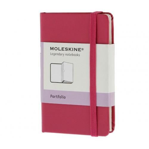 Папка Moleskine PortFolio (6 Кишень) A7 Рожева