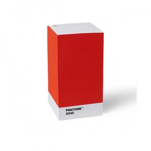 Набір Pantone Living Red 2035 Блокнот + блок для записів